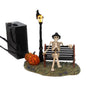 56.53146 Accessories for Village Collections Halloween Resting My Bones Figurine, 4.75 Inch, Multicolor