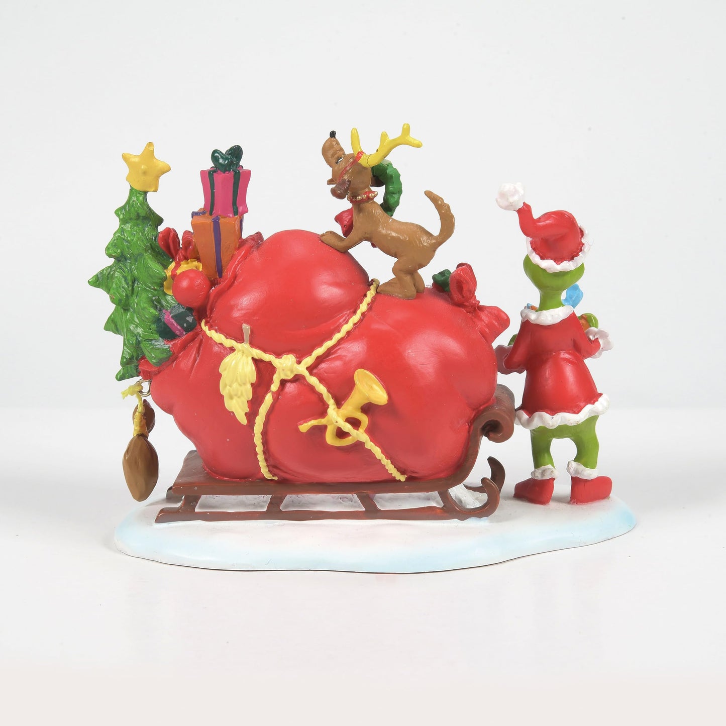 The Grinch Schlitten Figurine