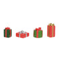 Christmas Packages Village Accessories (Set of 4)
