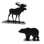 Wild Animal Silhouette (Set of 2)