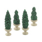 Accessories for Villages Uptown Topiaries Accessory Figurine, 2.17 inch (Set of 4)
