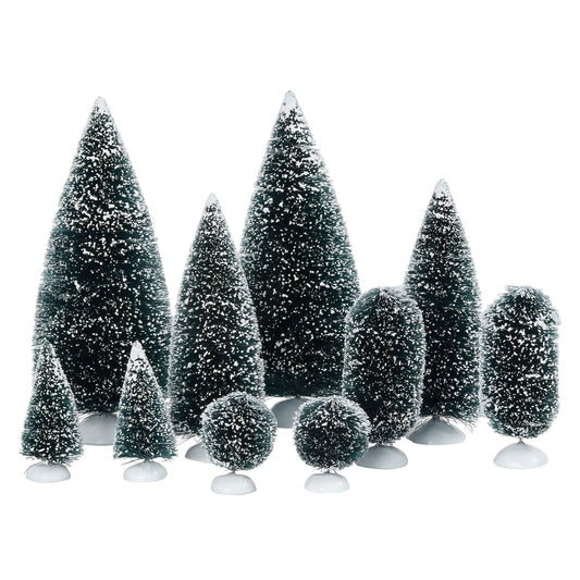 Accessories for Villages Bag - O - Frosted Topiaries Tree