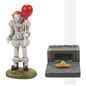 Snow Village Accessories Halloween IT Chapter Two Pennywise and The S.S. Georgie Figurine Set, 3.75 Inch, Multicolor