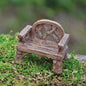 Kathys Show Tack Fiddlehead Fairy Village - Rustic Chair