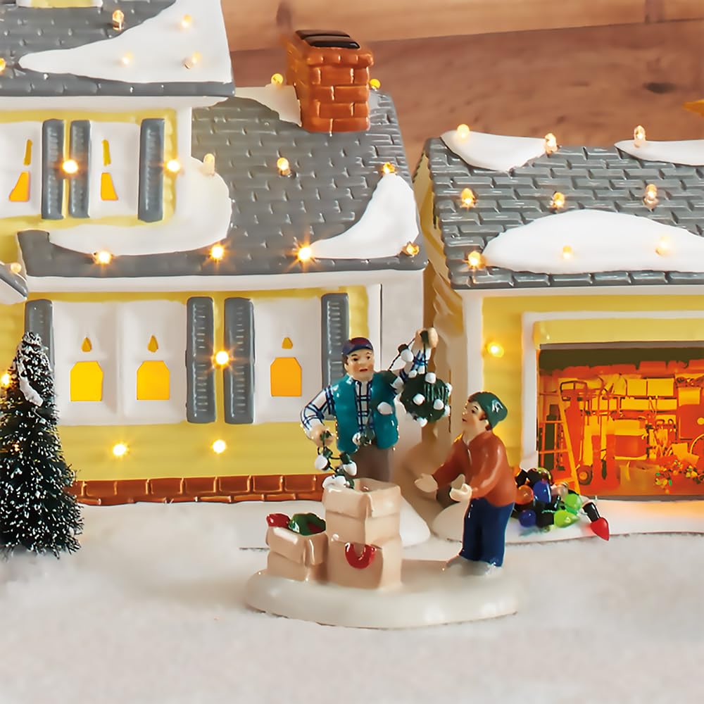 Christmas Vacation Clark & Rusty Continue Tradition Figurine