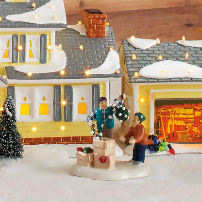 Christmas Vacation Clark & Rusty Continue Tradition Figurine