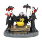 Disney The Nightmare Before Christmas Village Accessories Vampire Brothers Prepare The Duck Toy Figurine, 3.42 Inch, Multicolor