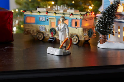 National Lampoon Christmas Vacation Village Cousin Eddie in The Morning Accessory Figurine