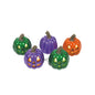 Village Halloween Accessories Shiny Pumpkins String of Lights Lit Figurine, 24 Inch, Multicolor