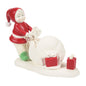 Snowbabies Classics Christmas Memories Spilling Santa's Presents Figurine, 4.53 Inch, Multicolor