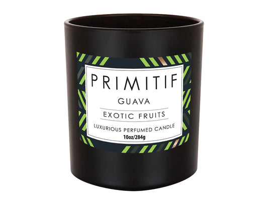 Izzy and Oliver Primitif Exotic Fruits Scented Jar Candle, 10 Ounce, Guava