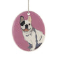 Go Dog Bulldog Ornament, 3.5 inch