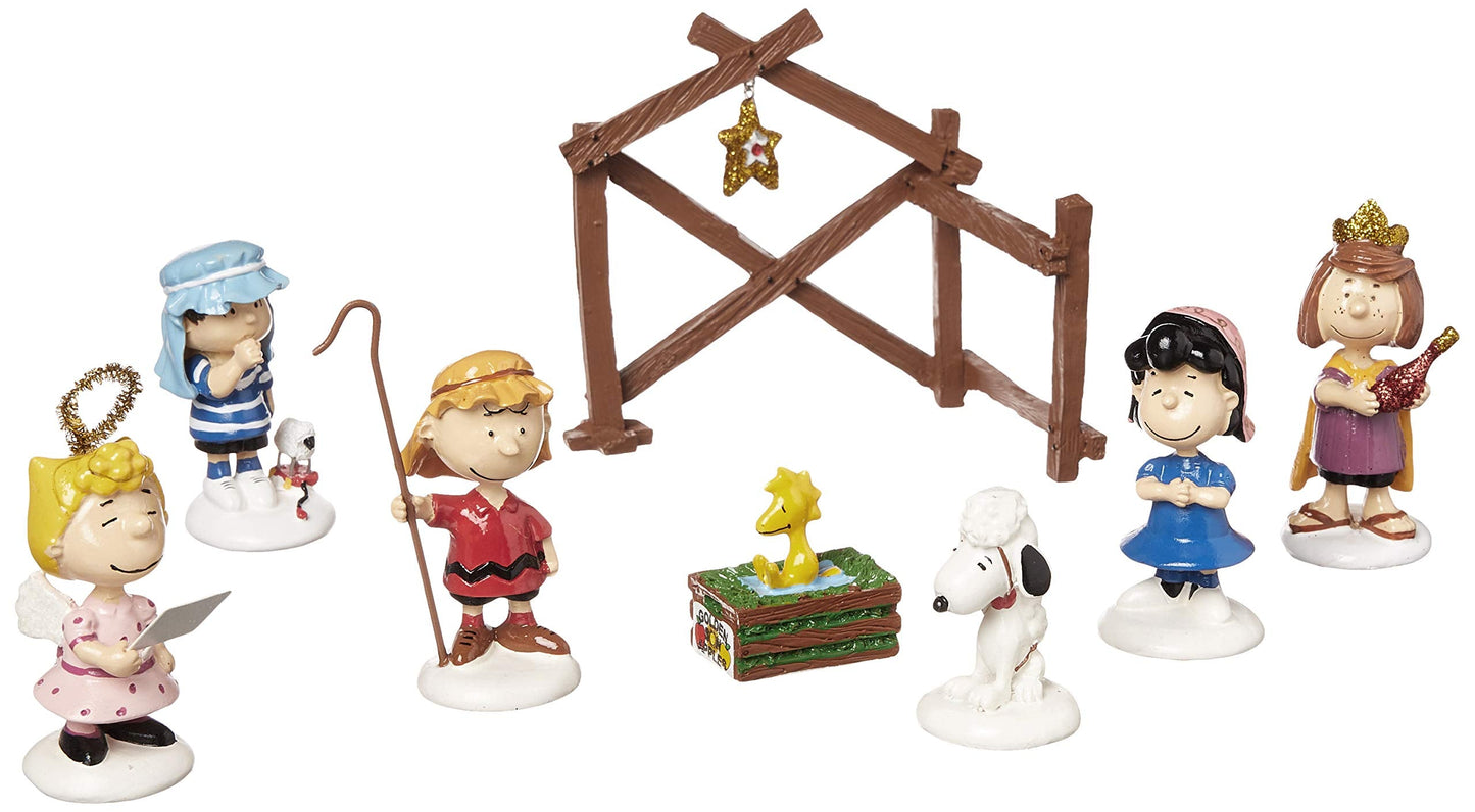 Peanuts Pageant (Set of 8), 5.5 Inch