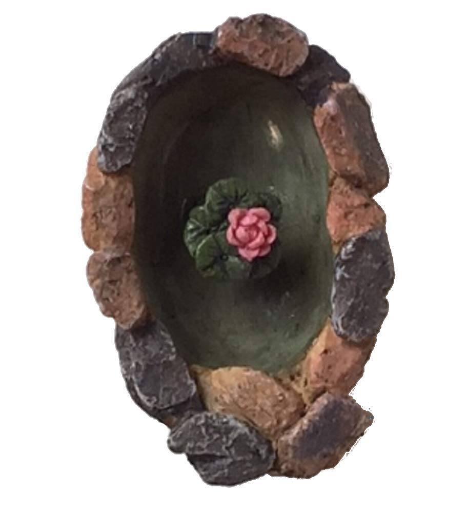Miniature Fairy Garden Lilypad Pond II