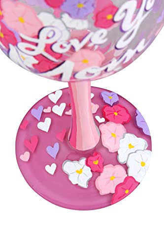 Wine Glass I Love You Mom, STD, Multicolor
