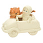 Snowbabies Storybook Travelling with a Tiger Figurine, 3.78 Inch, Multicolor