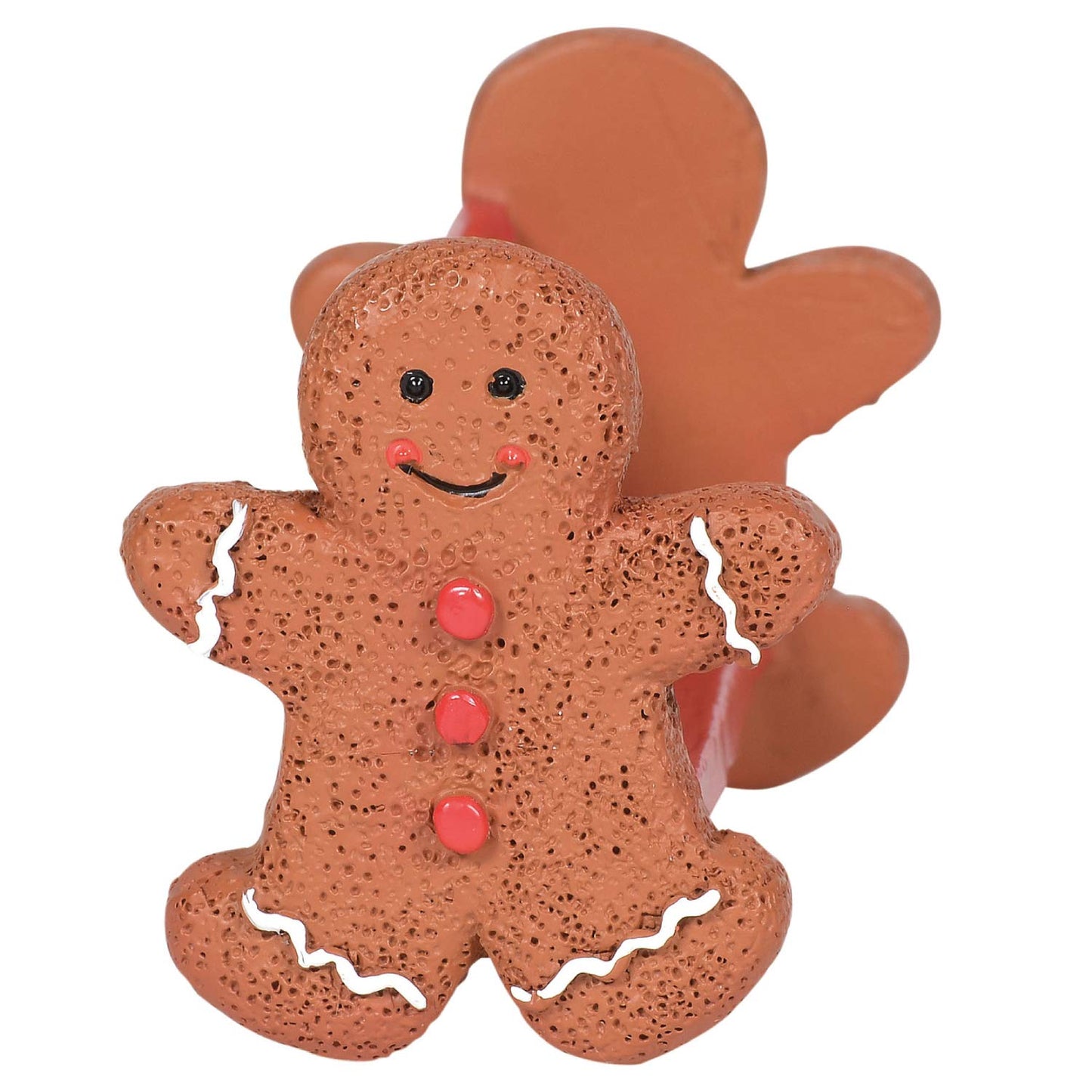 Village Collection Accessories Gingerbread Bench Resin Figurine, 1.61 Inch, Multicolor