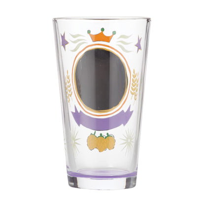 Designs by Lolita 21st Birthday Hand - Painted Artisan Beer Pint Glass, 16 Ounce, Multicolor