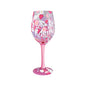 Wine Glass I Love You Mom, STD, Multicolor