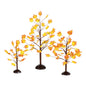 Village Autumn Maple Trees (Set of 3)