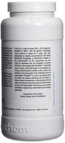 Seachem PhosNet Phosphate Silicate Remover Aquarium Filter Media