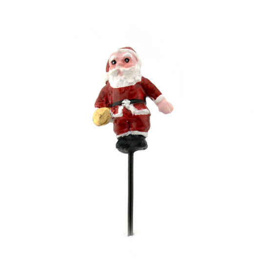 Miniature Fairy Garden Micro Mini Santa Pick