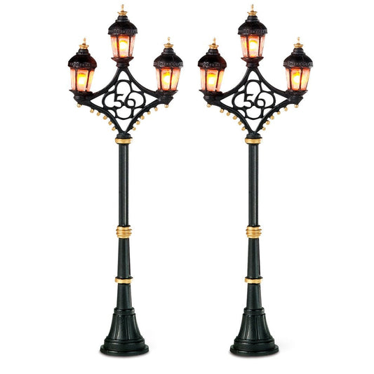 Accessories for Villages Fifty - Six Street Lights Accessory Figurine (Set of 2)