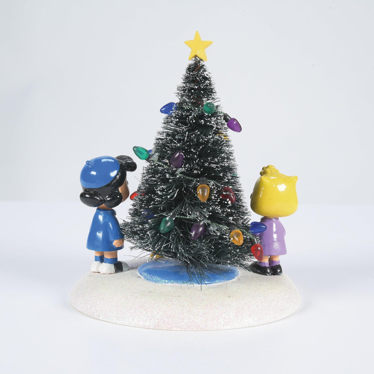Peanuts Village O' Christmas Tree Accessory Figurine,Green