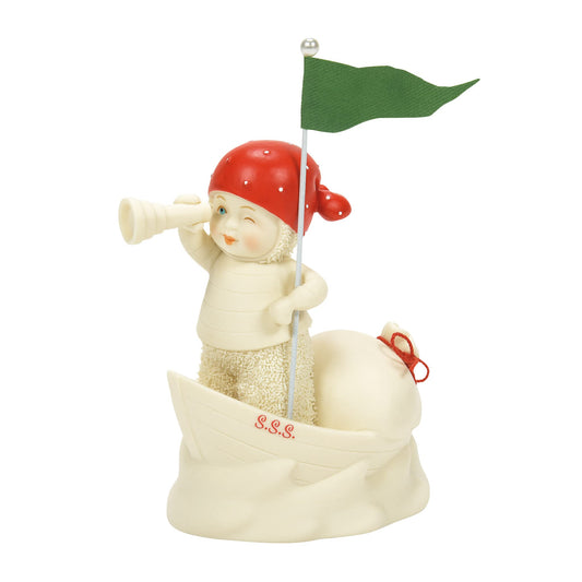 Snowbabies Christmas Memories Santa's Support Staff Figurine, 3.39 Inch, Multicolor