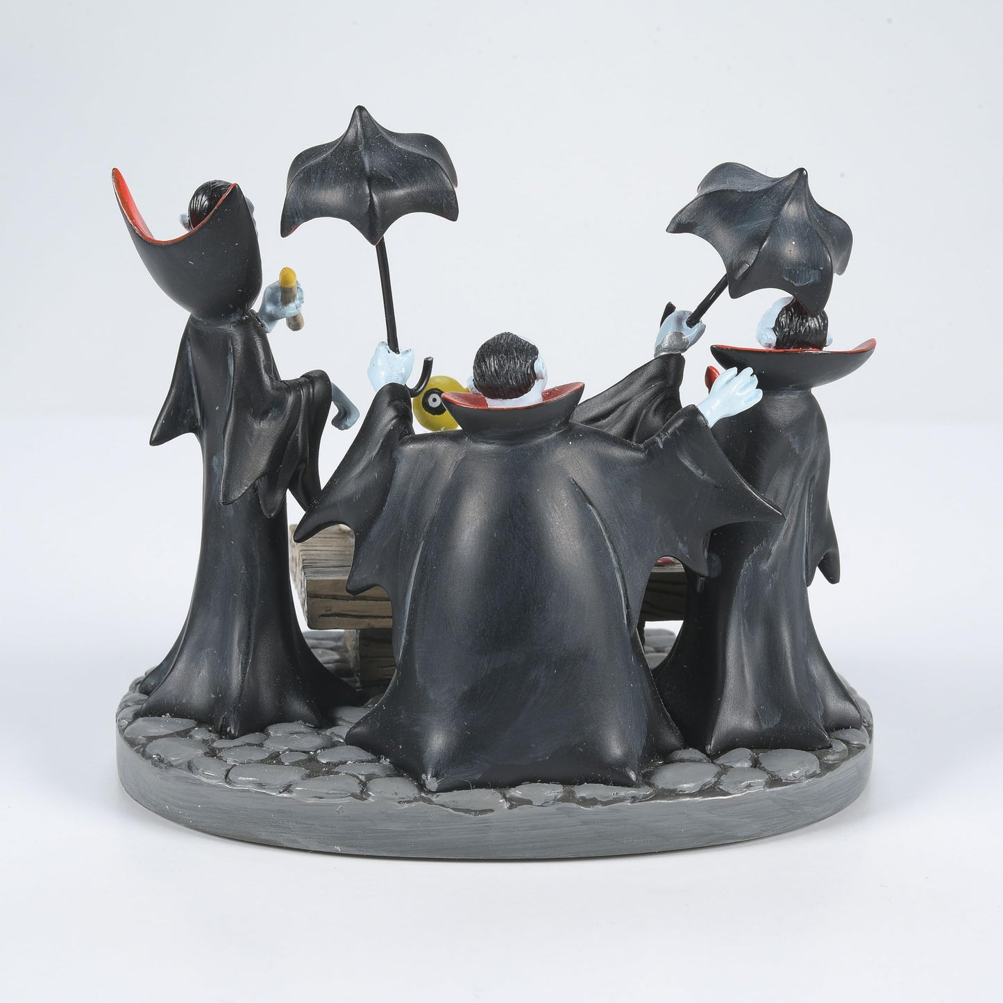 Disney The Nightmare Before Christmas Village Accessories Vampire Brothers Prepare The Duck Toy Figurine, 3.42 Inch, Multicolor