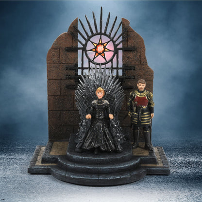 Game of Thrones Village Accessories Cersei and Jaime Lannister Figurine, 6.89 Inch, Multicolor