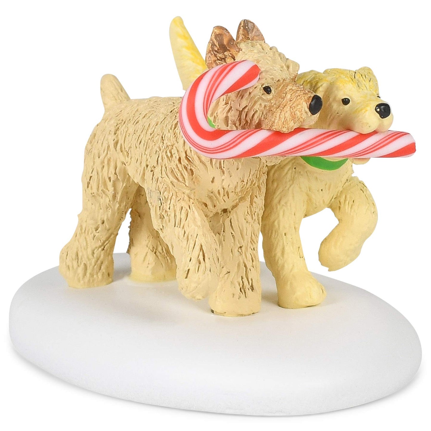 Village Collection Accessories Peppermint Pups Figurine, 1.375 Inch, Multicolor