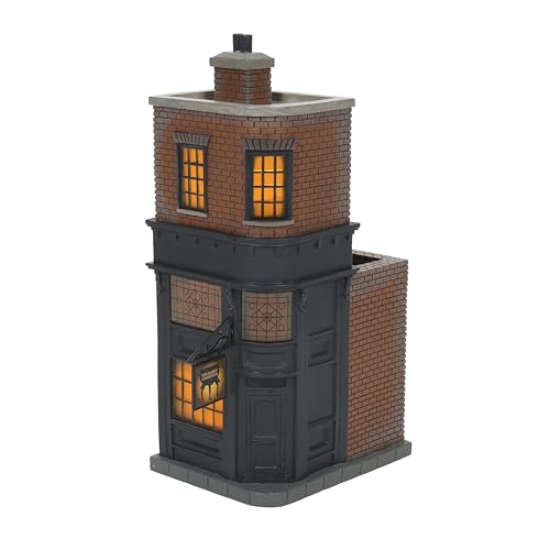 Harry Potter Village Leaky Cauldron Lit Building, 7.91 Inch, Multicolor