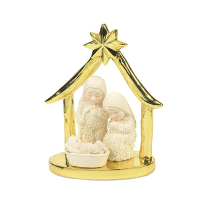 Snowbabies Frosty Frolic Star of Wonder Nativity Figurine, 4.33 Inch, Multicolor