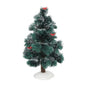 Village Accessories Cardinal Pine Tree Figurine, 9 Inch, Multicolor