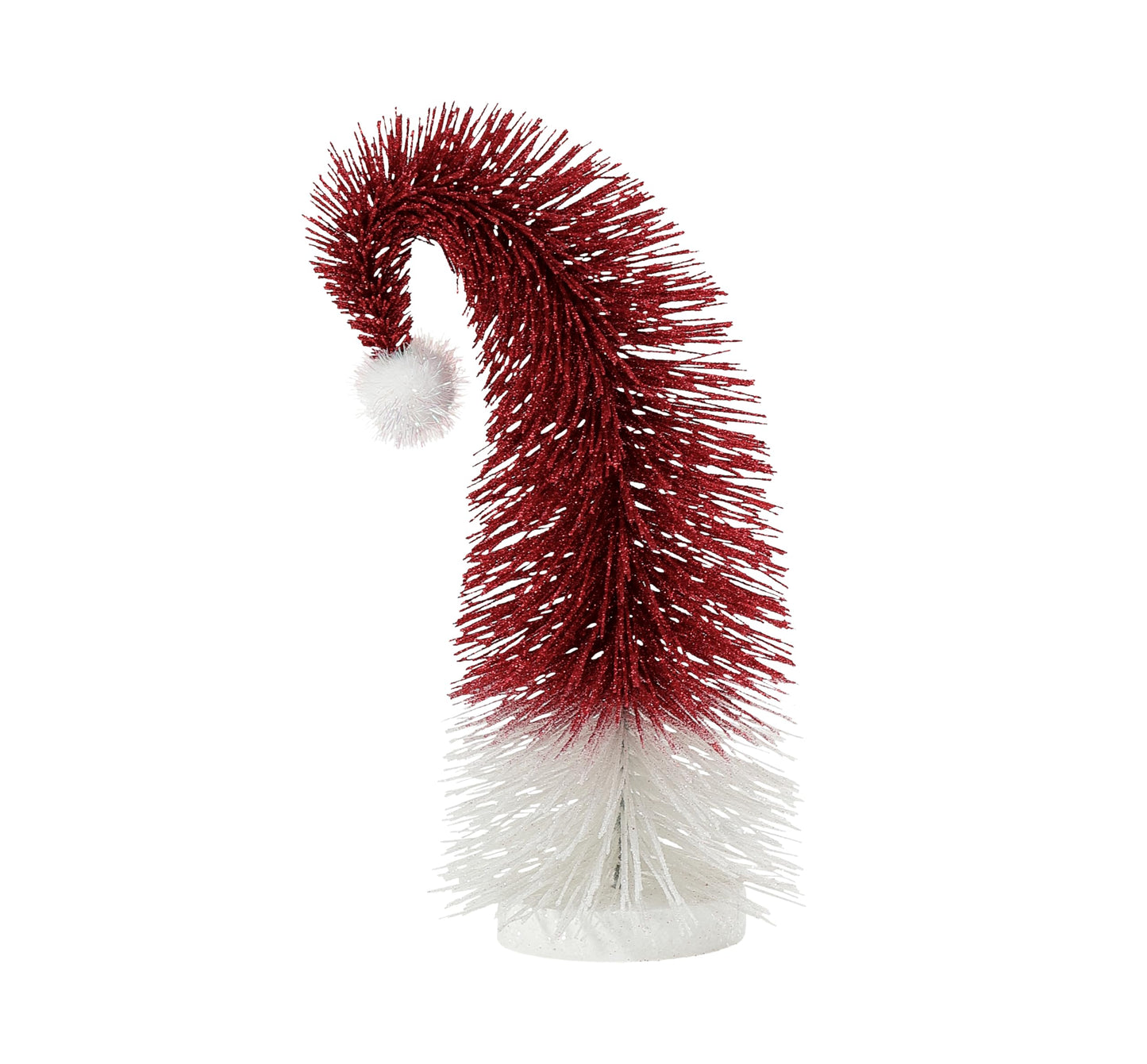 Possible Dreams Accessories Santa Hat Christmas Tree Figurine, 10 Inch, Multicolor