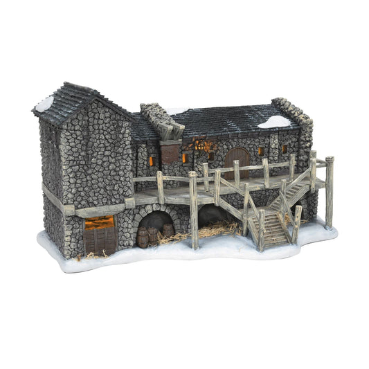 Game of Thrones Village Night's Watch Castle Black Lit Building, 6.61 Inch, Multicolor