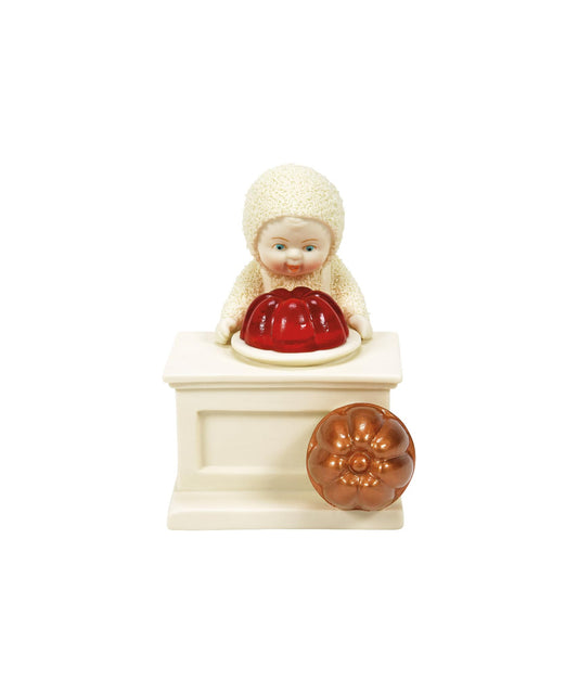 Snowbabies Christmas Jubilee Family Favorite Gelatin Mold Figurine, 4.09 Inch, Multicolor