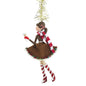 Holiday Spirits Phoebe Peppermint Martini Ornament, 5.25 inch