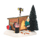 National Lampoon's Christmas Vacation Griswold Sled Shack Lit Building