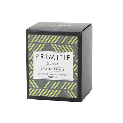 Izzy and Oliver Primitif Exotic Fruits Scented Jar Candle, 10 Ounce, Guava