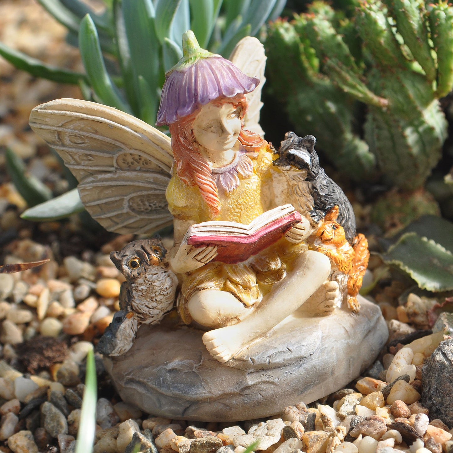 Miniature Fairy Garden Jamie & Forest Friends