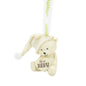 Snowbabies Ornaments New Baby Bear Hanging Ornament, 2.36 Inch, Multicolor