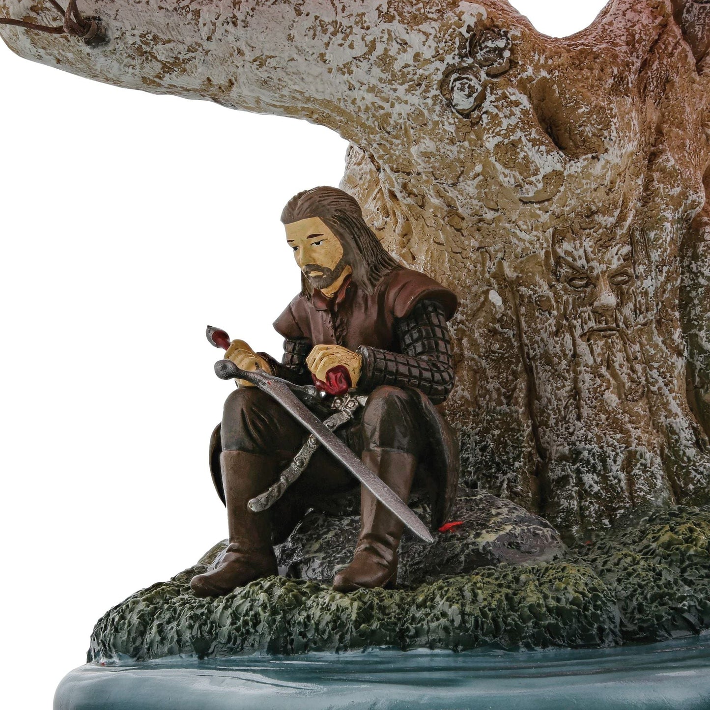 Game of Thrones Village Accessories Eddard Ned Stark Figurine, 7.52 Inch, Multicolor