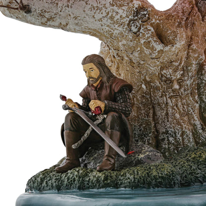Game of Thrones Village Accessories Eddard Ned Stark Figurine, 7.52 Inch, Multicolor