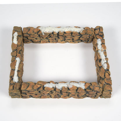 Accessory for Villages Resin Stone Wall Accessory Figurine (Set of 6) , 5.5 x 1.5 inch