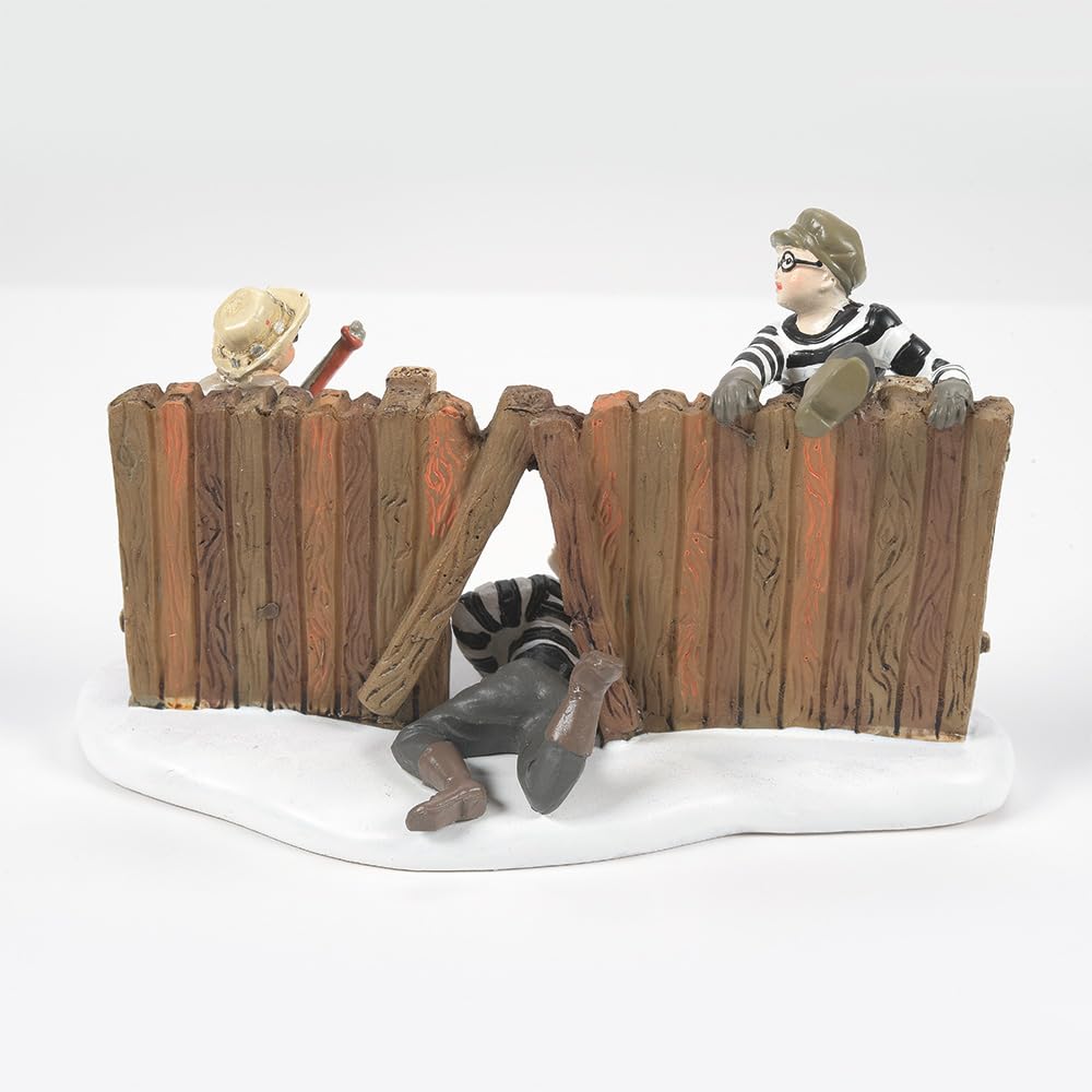 A Christmas Story Village Ralphie and Ol' Blue Save the Day Accessory Figurine 2.5 Inch