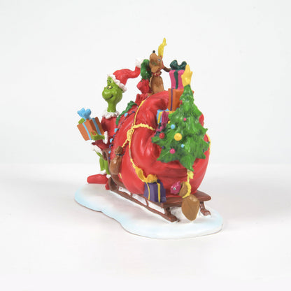 The Grinch Schlitten Figurine