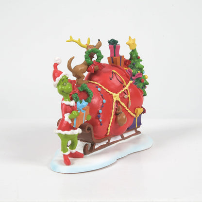 The Grinch Schlitten Figurine