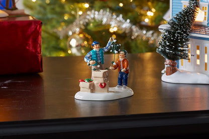 Christmas Vacation Clark & Rusty Continue Tradition Figurine